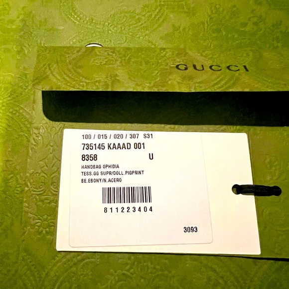 Gucci OPHIDIA GG SMALL HANDBAG - Picture 13 of 13